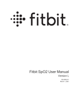 Fitbit 129-0602-01 SpO2 Smartwatch User manual