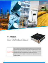 ELTEC HT-M2808 Indoor LoRaWAN/LongFi Hotspot User manual