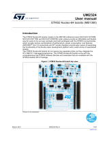 STMicroelectronics NUCLEO-G0B1RE User manual
