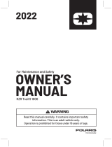 RZR Side-by-side RZR Trail S 1000 Premium Owner's manual