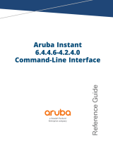 Aruba Instant User guide