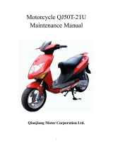 KEEWAY QJ50T-21U Maintenance Manual