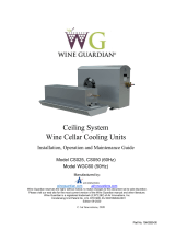 Wine Guardian CS050 Ceiling Mounted Wine Cooling Unit Owner's manual