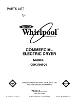 Whirlpool CEM2750TQ0 User manual