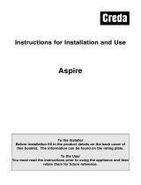 Creda HB48904 Instructions For Installation And Use Manual