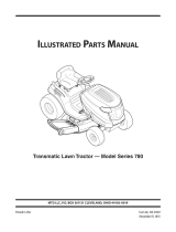 MTD series 780 User manual