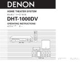 Denon DHT-1000DV User manual