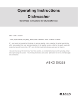 Asko D5233 Operating instructions