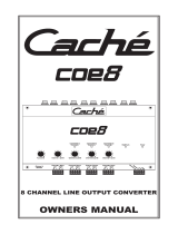 Cache coe8 Owner's manual