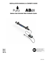 Pura 55003 ABUV Owner's manual