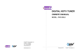 PrimeDTV Technologies PHD-205 Owner's manual