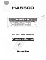 Hartke 5500 Owner's manual
