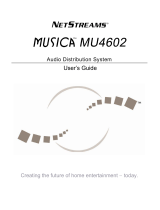 Netstreams Musica MU4602 User manual