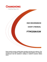 Changhong Electric FTM320A01W User manual