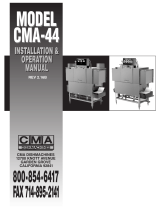 CMA Dishmachines CMA-44 Specification