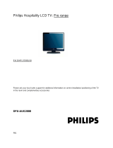 Philips 20HFL3330D/10 User manual
