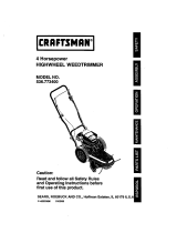 Craftsman 536.773400 Owner's manual
