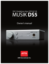 AMI Musik DS5 Owner's manual