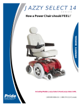Pride Mobility Jazzy Select 14 Series Owner's manual