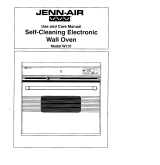 Jenn-Air W131 User manual
