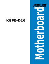 Asus KGPE-D16 User manual