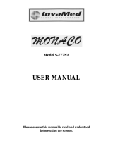 InvaMed Monaco S-777NA User manual