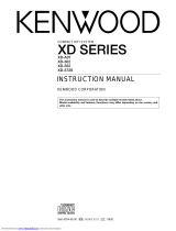 Kenwood xd 352 Owner's manual