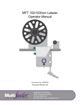 Multifeeder MFT 102hsm User manual