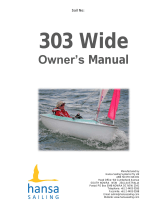 Hansa Sailing 303 Wide Owner's manual