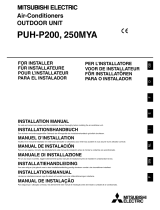 Mitsubishi Electric 250MYA Installation guide