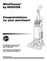 Hoover U5458910 User manual