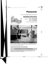 Panasonic KX-TG5243 User manual