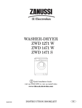 Zanussi ZWD 1471 W User manual