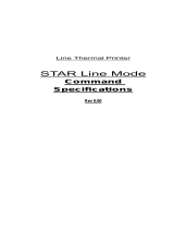 Star Micronics TSP700 User manual