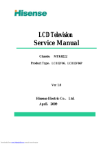 Hisense LCD Television service LCD32V86 Owner's manual