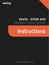 Vaxis ATOM 500 Wireless Video System Operating instructions