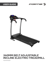 Fortis Belt Adjustable Incline Electric Treadmill User guide