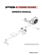 Perform Better PB Extreme Rower Owner's manual