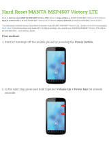 Manta MSP4507 Victory LTE User manual