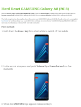 Samsung Galaxy A8 (2018) User manual
