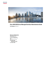 Cisco 350X Series Stackable Managed Switches User guide