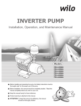 Wilo PBI-L405MA Installation, Operation and Maintenance Manual