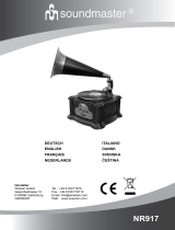 Soundmaster NR917 User manual