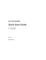 Observa Telecom LTE CPE SQI4N4 Quick start guide