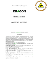 Dragon Wholesaling SS-485H Owner's manual