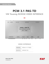 KAP PCM 3.1 PAS-TD User manual