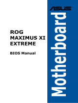 Asus ROG MAXIMUS XI EXTREME User manual