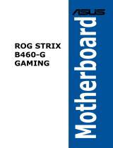 Asus ROG STRIX B460-G GAMING User manual