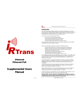 IRTrans Ethernet PoE Supplemental User's Manual