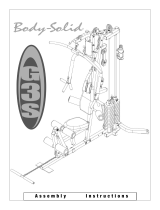 Body Solid G3S Assembly Instructions Manual